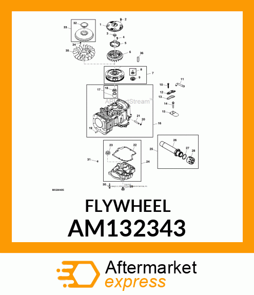 FLYWHEEL AM132343