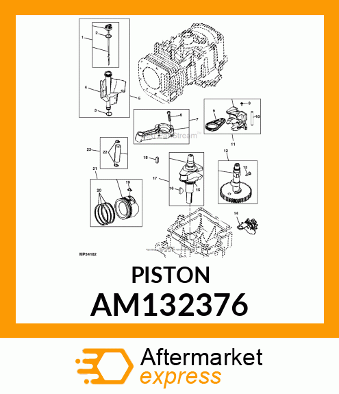 PISTON AM132376