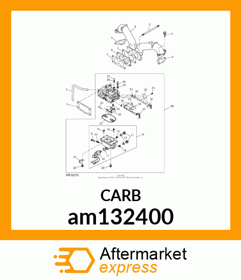 CARBURETOR am132400