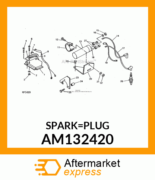 PLUG, SPARK AM132420