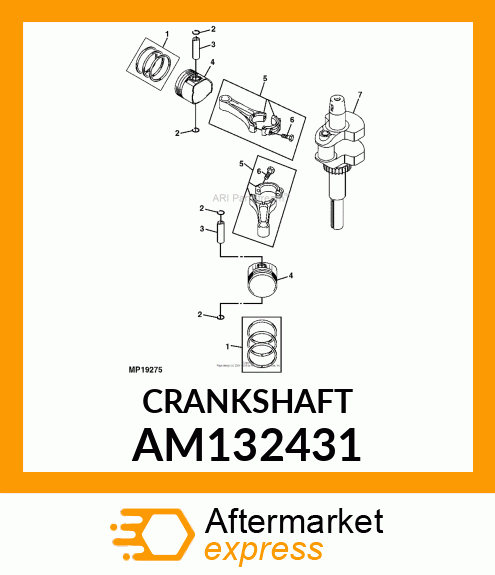 Crankshaft AM132431