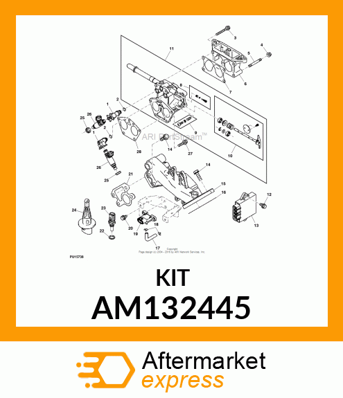 SCREW, ASSEMBLY AM132445