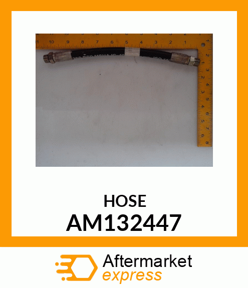 HYDRAULIC HOSE, HOSE, HYD. CHUTE R AM132447