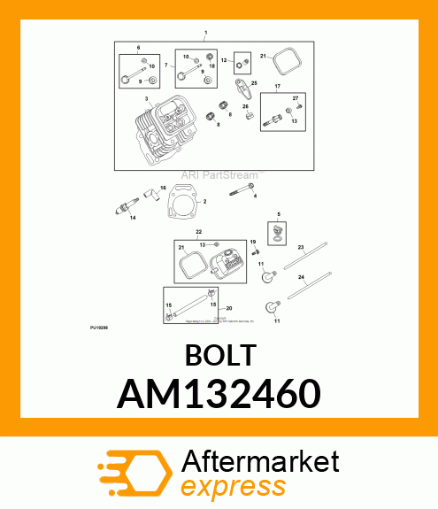 STUD, ROCKER ARM AM132460