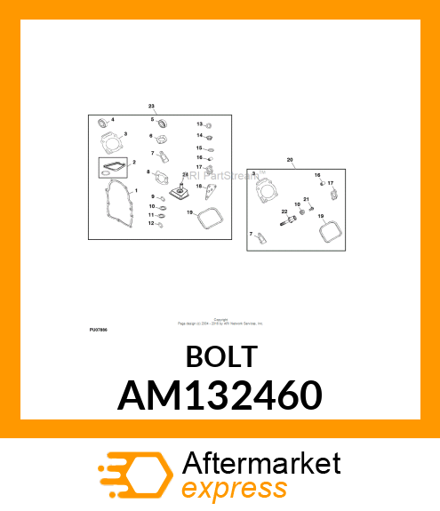 STUD, ROCKER ARM AM132460