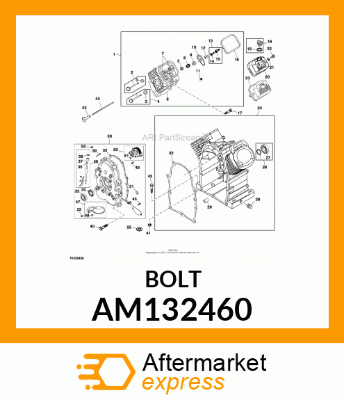 STUD, ROCKER ARM AM132460