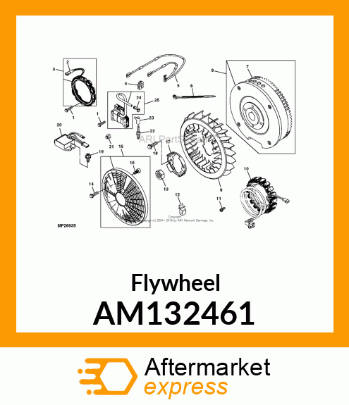 Flywheel AM132461