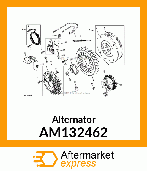 Alternator AM132462