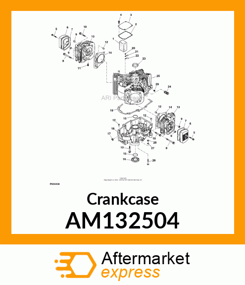 Crankcase AM132504