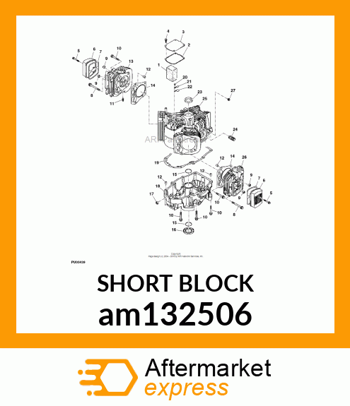 SHORT BLOCK am132506