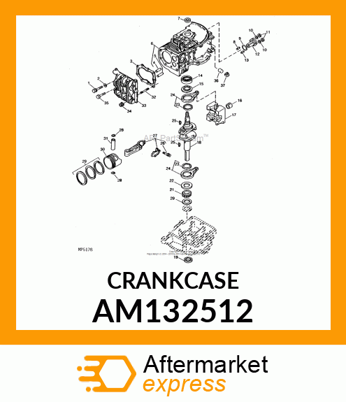 Crankcase AM132512