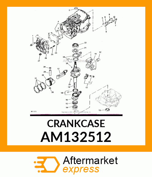 Crankcase AM132512