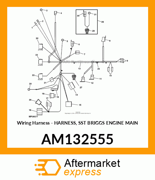 Wiring Harness AM132555