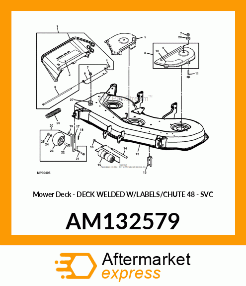 Mower Deck AM132579