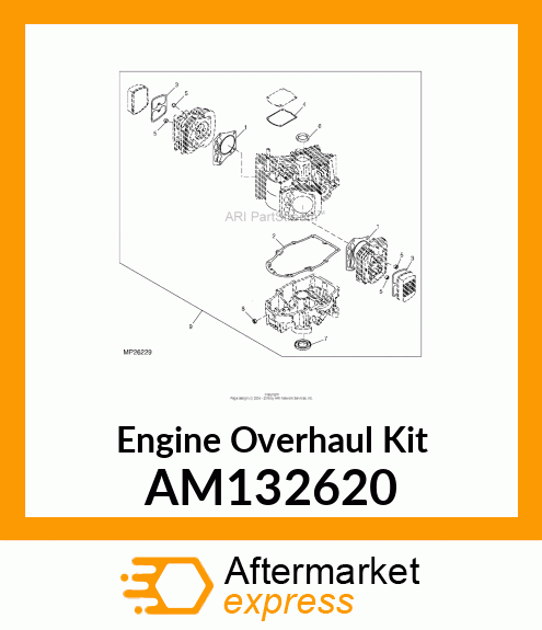 Engine Overhaul Kit AM132620