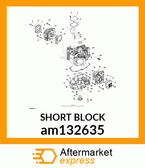 SHORT BLOCK am132635