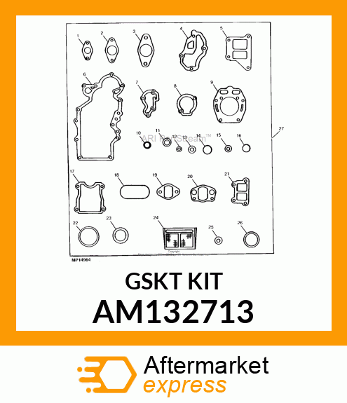 Gasket Kit AM132713