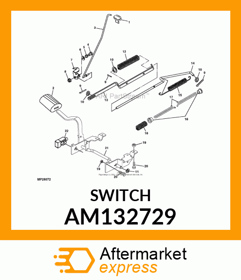 SWITCH, PLUNGER, 2P, NO/NC, SNAP AM132729