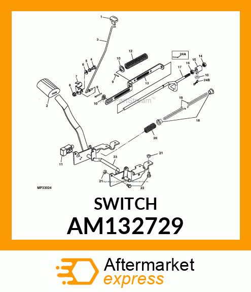 SWITCH, PLUNGER, 2P, NO/NC, SNAP AM132729