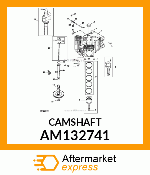 CAMSHAFT AM132741