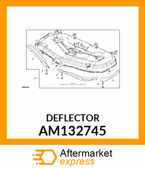 DEFLECTOR AM132745