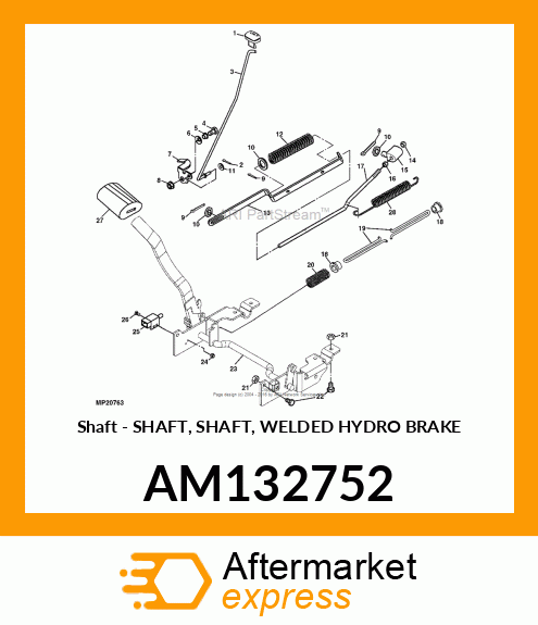 Shaft AM132752