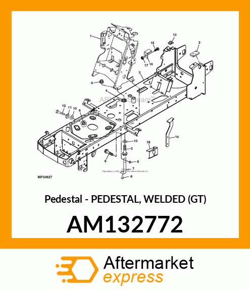 Pedestal AM132772