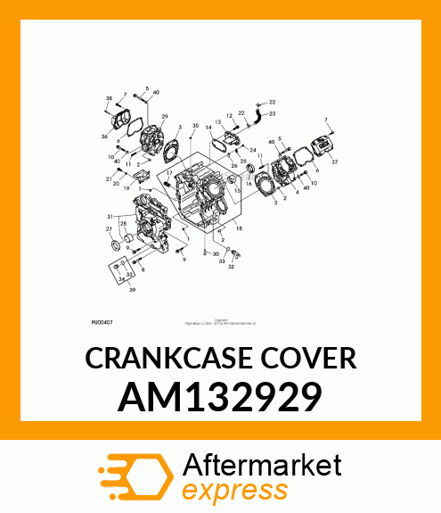 CRANKCASE COVER AM132929