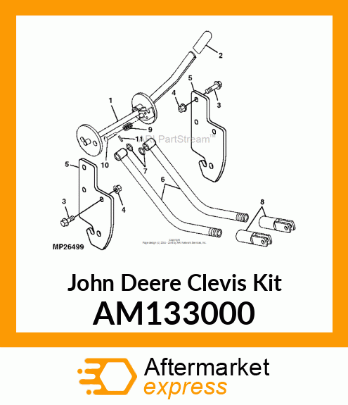 Clevis Kit AM133000