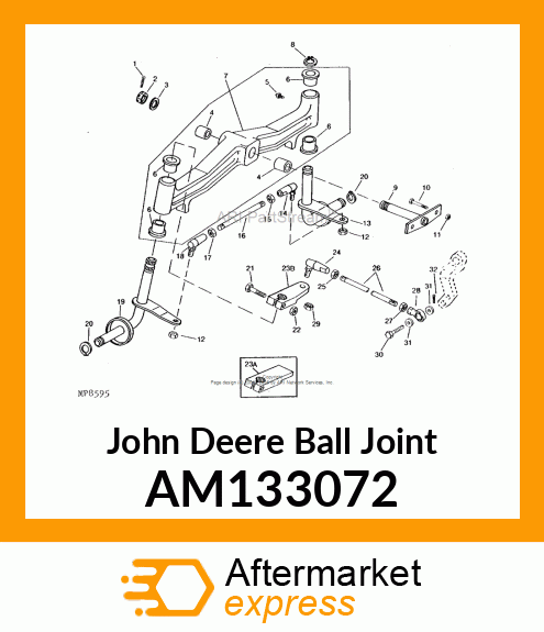 JOINT, RH BALL AM133072