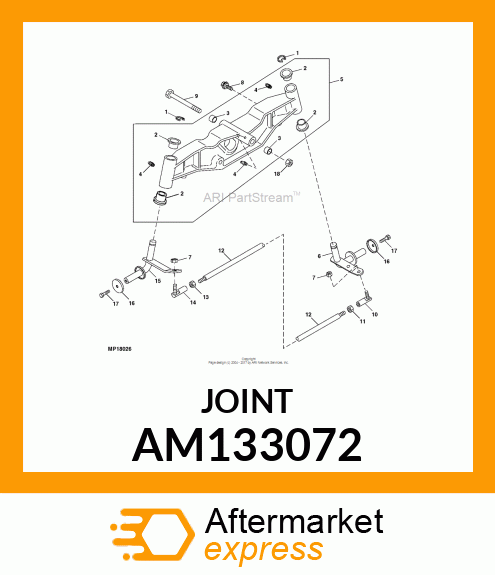 JOINT, RH BALL AM133072