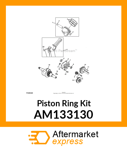 Piston Ring Kit AM133130