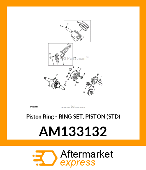 Piston Ring AM133132