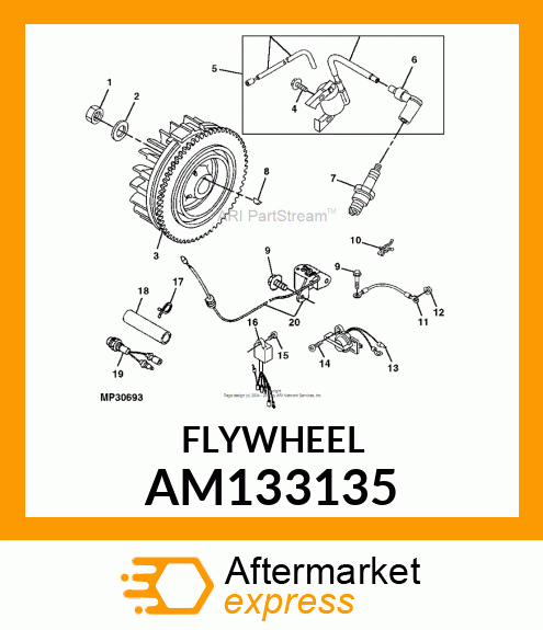 FLYWHEEL AM133135