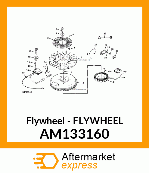 Flywheel AM133160