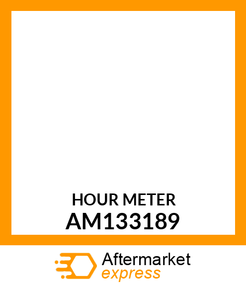 HOUR METER, HOURMETER, LCD AM133189