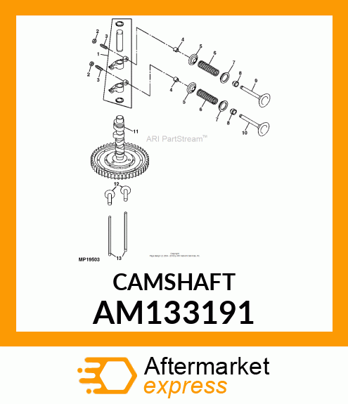 CAMSHAFT AM133191