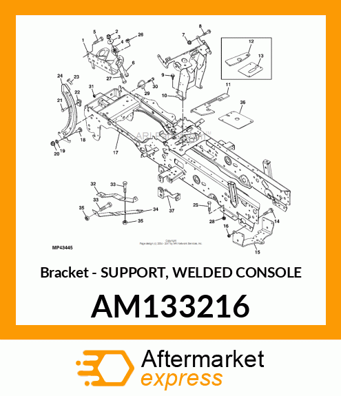 Bracket AM133216