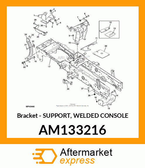 Bracket AM133216