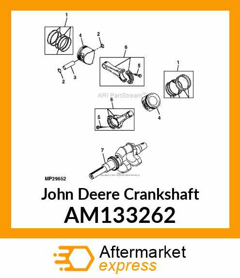 Crankshaft AM133262