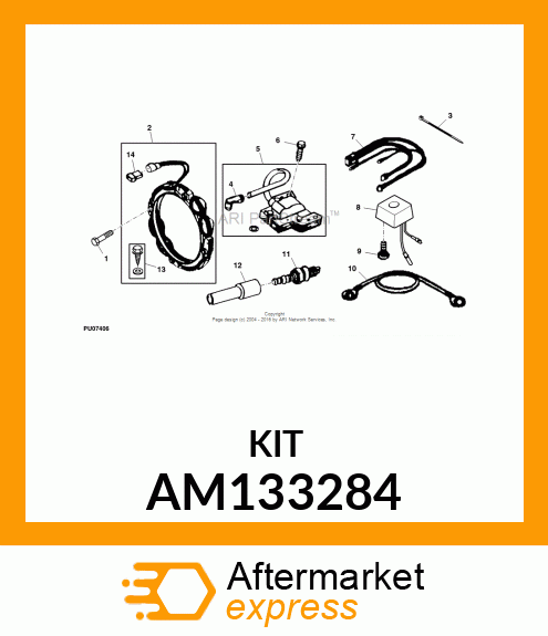 WIRE, ASSEMBLY AM133284