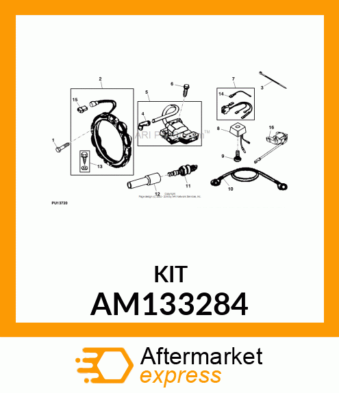WIRE, ASSEMBLY AM133284