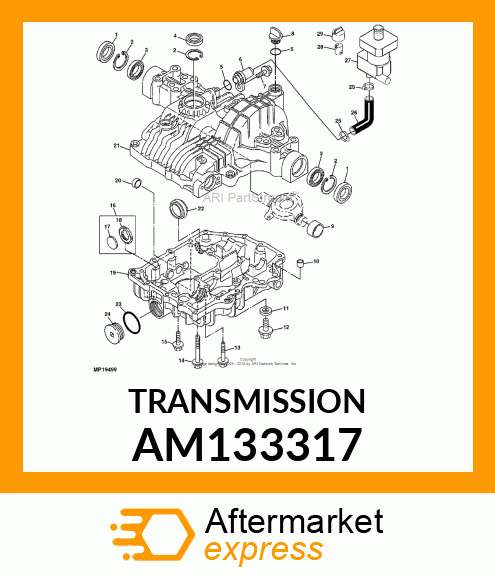 Transmission AM133317
