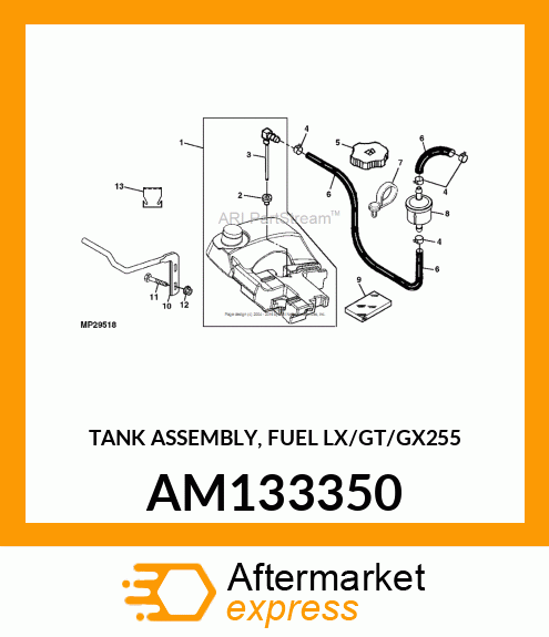 Fuel Tank AM133350