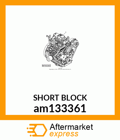 SHORT BLOCK am133361