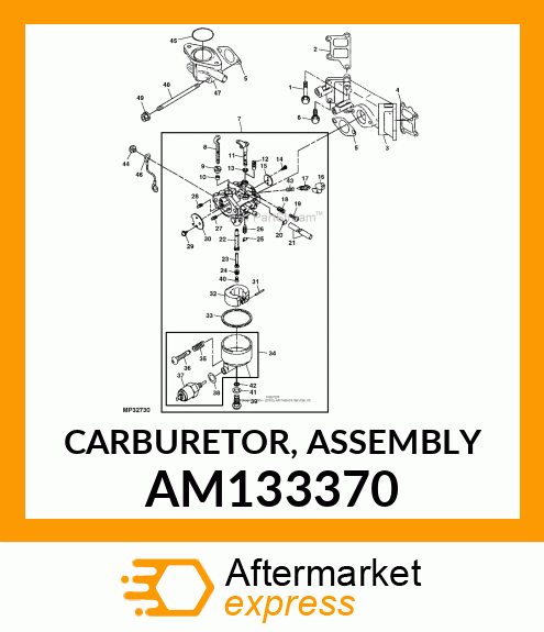 CARBURETOR AM133370