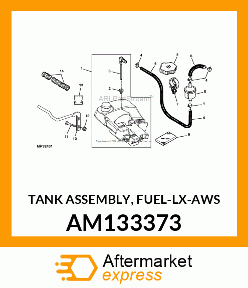 FUEL TANK AM133373