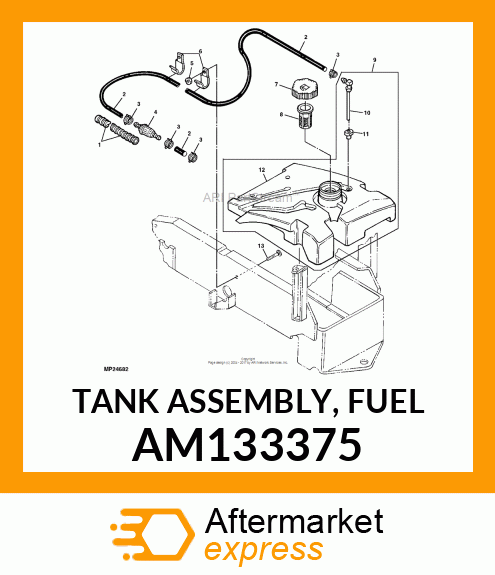Fuel Tank AM133375