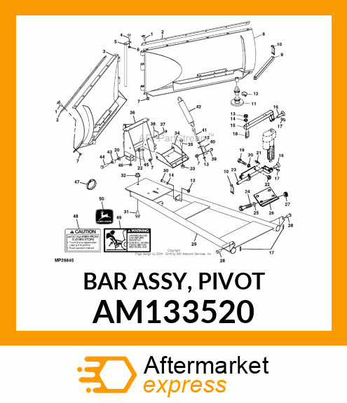 BAR ASSY, PIVOT AM133520