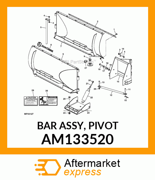 BAR ASSY, PIVOT AM133520